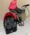 Bebê conforto + base para veículo + carrinho de alumínio com 3 rodas