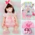 Bebê Reborn Menina 100% Silicone Enxoval Completo + Bolsa