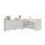 Berço 3 em 1 para Colchão 130 x 60 cm com Cômoda Framboesa Multimóveis MP4295