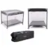 Escrivaninha com Estante Lateral MATCH cor Preto/Pinho – Artely
