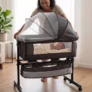 Berço Portátil Bebê Acoplado Co-Bed Connect Maxi baby (Grafite)