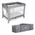 Berço Portátil Mini Play, Safety 1st, Grey Denim