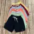[SSPS] Shorts Jeans Macios Para Meninas Verão Novo Estilo Coreano Bebê Babados Calças Infantis Roupas FAH
