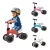Bicicleta de equilíbrio 4 rodas sem pedais – andador infantil educativo e seguro -P14