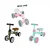 Bicicleta De Equilíbrio Sem Pedal 4 Rodas –  cores disponíveis