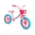 Bicicleta de Equilíbrio Verden Peppa Rosa com cestinha