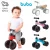 Bicicleta Equilíbrio Infantil Andador Sem Pedal 4 Rodas Bebê Buba e Calesita