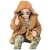 Blusa de Frio Menino e Menina Infantil Pelinho com Capuz TOUCA Tedy Casaco Teddy Ted Roupa de Frio Conjunto Quentinho