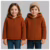 Blusa De Frio Teddy Com Capuz (Tam. 1 ao 8)