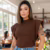 💎 Blusa Feminina Social Manga Morcego Muscle Tee Luxo