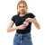 Blusa Manga Curta Amamentação