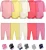 Body Bebê Calça Mijão e Meias Kit 16 Peças Manga Longa Feminino