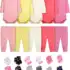 😍 Body Bebê e Calça Mijão Kit 10 Peças Manga Curta