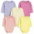 Body Bebê Kit 5 Peças Manga Longa Liso Feminino