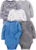 Body Pacote com 5 bodies de manga comprida Simple Joys by Carter’sUnisex Bebê