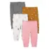 Macacão de dormir para bebês Cotton Sleep and Play, Pack of 2 Simple Joys by Carter’sMeninas
