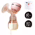 Bomba de Tirar Leite Materno Elétrica Automática Portátil Protetor de Mama de Silicone 22mm, 180ml, Mãos Livres, Livre de BPA com Tela LED manual, 2 Modos e 9 Níveis de Sucção, Baixo Ruído Premium Cores Variadas
