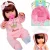 Boneca Bebê Baby Real Reborn Realista Bolsa + 28 Itens