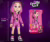 Boneca Emily Vick Dos Rosa Youtuber Infantil Articulada 25Cm