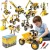 Brastoy Blocos De Construção Conjunto De Aprendizagem Brinquedo STEM Infantil (100 Peças)