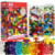 Brinquedo Blocos De Montar Infantil Educativo Castela