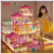 Brinquedo Casa De Boneca 14 Quartos Com Luz LED Presente Para menina