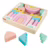 Brinquedo Castelo em Blocos de Madeira Fisher Price Mattel