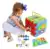 Brinquedo Cubo Didático Educativo Grande De Montar Encaixar Colorido