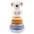 Brinquedo de Empilhar Torre de Empilhar Interativa Coala Brinquedo de Empilhar Monta Monta Kidino