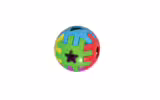 Brinquedo Educativo de Encaixar, Bola Baby, com Blocos, Kendy – 10cm