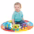 Brinquedo para Bebe Babytrain Express com 08 Trilhos Merco Toys, Multicor