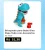 🛍️Brinquedo para Bebe Dino Papa Tudo com Acessórios