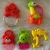 Brinquedo Para Bebê Kit com 4 pçs Chocalho Infantil Mordedor Colorido