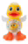 Brinquedo Pato Patinho Dançante Anda Mexe Luz Toca Som Robô