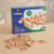 Brinquedo Pedagógico Madeira Brincando com As Letras 36 Peças Xalingo