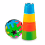 Brinquedos Educativos 1 ano Bebê Menino e Menina – Torre + Bola Didática