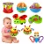 🛍️Brinquedos Educativos para Bebes Chocalho Conjunto de Atividades Didatico Colorido