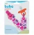 Buba Corações Prendedor de Chupeta, Roxo/Rosa