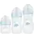 🛍️Buba, Kit 3 Mamadeiras Easy Flow Nuvem Azul 120/270/330ml