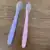 BUBA Kit Colher Silicone Baby – 2 Pecas – Rosa/Lilás
