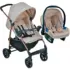 🛍️Burigotto Carrinho de Bebê com Bebê Conforto Ecco, Rosa