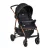 Burigotto Carrinho de Bebê Ecco, Até 15 kg, Preto