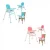 Cadeira de Alimentação Bebê Portátil Zest Maxi Baby – Azul e Rosa