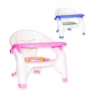 Cadeira de Alimentação Infantil Menino e Menina Cadeirinha Para Refeição Bebê – Rosa ou Azul
