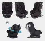 Cadeira De Carro Safe Tour 360° Preto Premium Baby