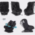 😍 Cosco Kids, Travel System Toffy, Preto Absoluto
