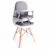 Cadeira de Refeição Portátil Pop Cinza, Cosco Kids