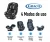 Cadeira infantil para carro Graco 4Ever DLX 4-in-1 fairmont