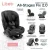 Cadeira Litet Mass 0-36 Kg Preta e Cinza – BB458