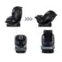 Carrinho De Bebê C/ Bebê Conforto Startravel Preto Maxi Baby